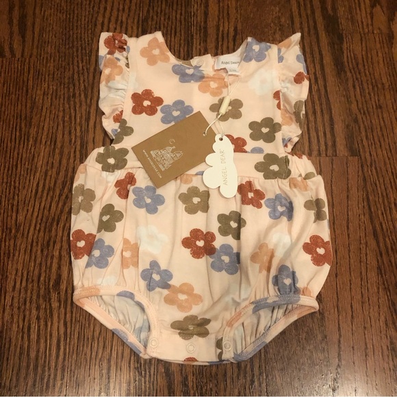 NEW | Angel Dear Floral Romper 0-3 months - Picture 3 of 9